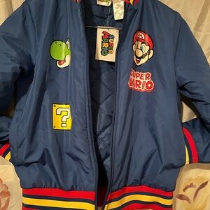 Super Mario Blue Bomber Jacket